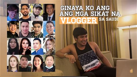 Naging Suki ng mga Walker Ginaya ang Idol niyang Vlogger na si .